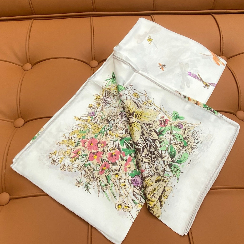 DIOR SCARF 90 CM IN SILK FABRIC 703663