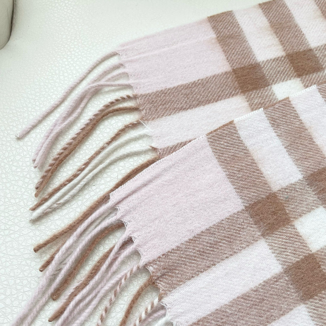 BURBERRY BBR SCARF 180 CM IN CASHMERE 522314